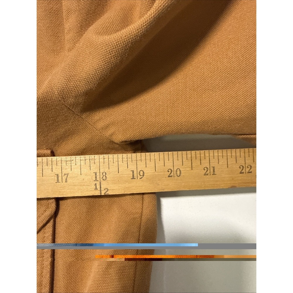 Sézane Womens Brown Marion Cropped Button Up Jacket Size 36/Small 100% Cotton - Picture 9 of 10